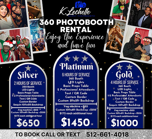 360 Photobooth Flyers